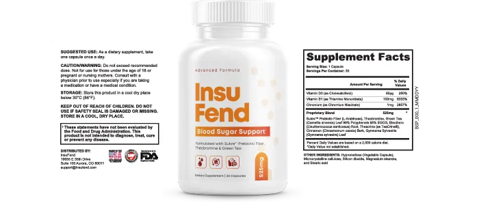 InsuFend Ingredients